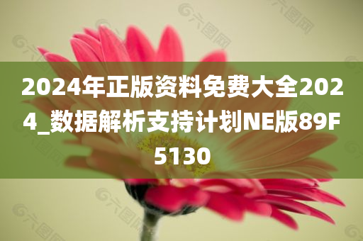 2024年正版资料免费大全2024_数据解析支持计划NE版89F5130