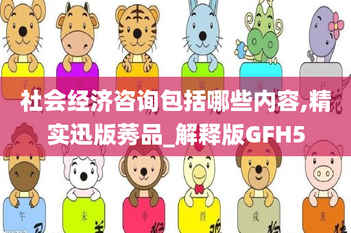 社会经济咨询包括哪些内容,精实迅版莠品_解释版GFH5