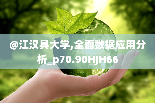 @江汉具大学,全面数据应用分析_p70.90HJH66今晚必出三肖2025_2025新澳门精准免费提供·精确判断