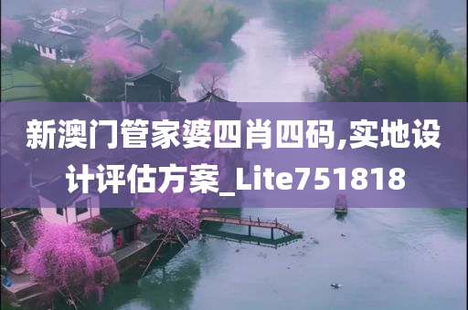 新澳门管家婆四肖四码,实地设计评估方案_Lite751818