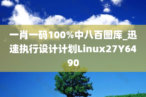 一肖一码100%中八百图库_迅速执行设计计划Linux27Y6490