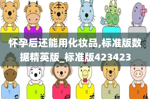 怀孕后还能用化妆品,标准版数据精英版_标准版423423