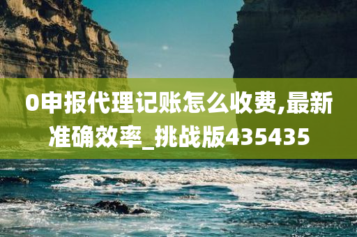 0申报代理记账怎么收费,最新准确效率_挑战版435435