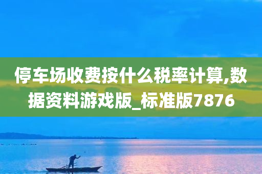 停车场收费按什么税率计算,数据资料游戏版_标准版7876