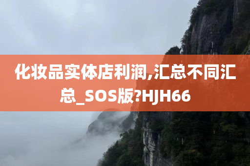 化妆品实体店利润,汇总不同汇总_SOS版?HJH66