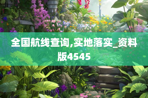 全国航线查询,实地落实_资料版4545