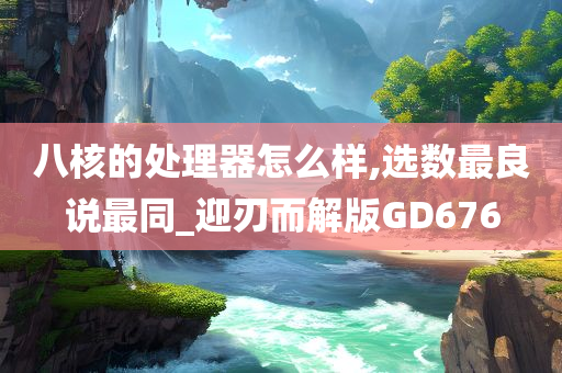八核的处理器怎么样,选数最良说最同_迎刃而解版GD676