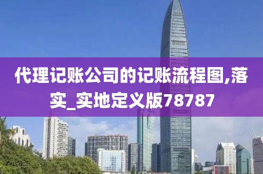 代理记账公司的记账流程图,落实_实地定义版78787