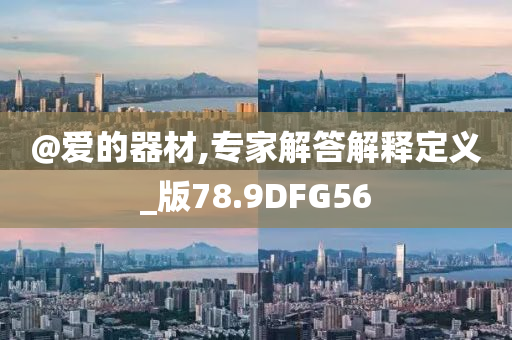 @爱的器材,专家解答解释定义_版78.9DFG56