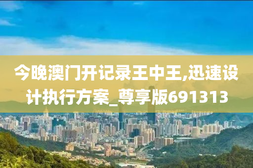 今晚澳门开记录王中王,迅速设计执行方案_尊享版691313