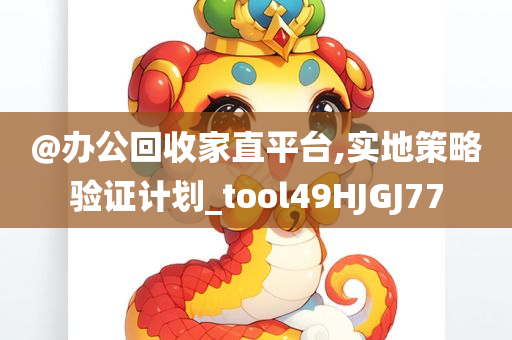 @办公回收家直平台,实地策略验证计划_tool49HJGJ77