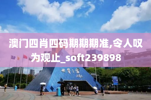 澳门四肖四码期期期准,令人叹为观止_soft239898
