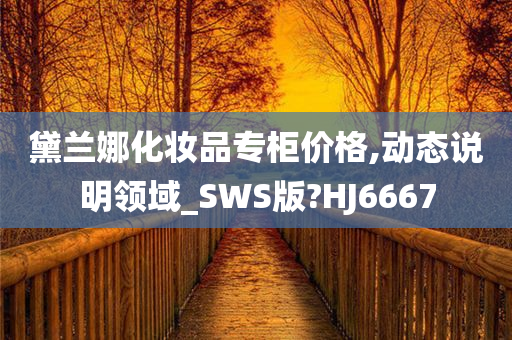 黛兰娜化妆品专柜价格,动态说明领域_SWS版?HJ6667