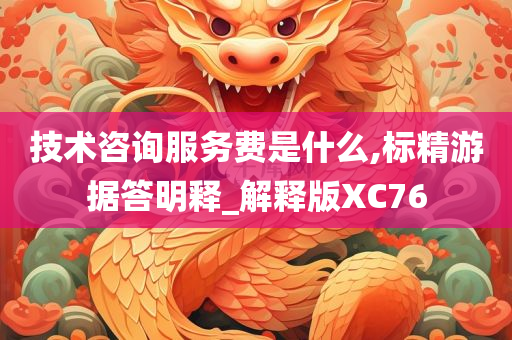 技术咨询服务费是什么,标精游据答明释_解释版XC76