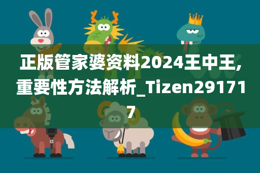 正版管家婆资料2024王中王,重要性方法解析_Tizen291717