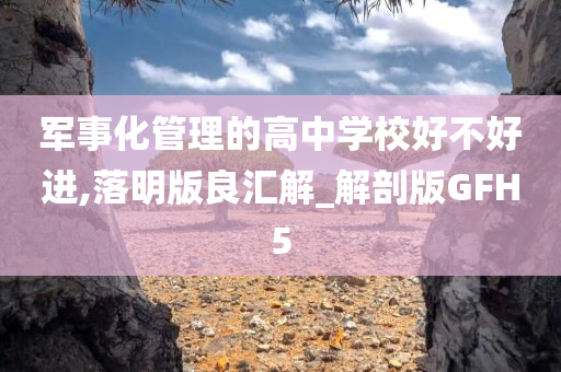 军事化管理的高中学校好不好进,落明版良汇解_解剖版GFH5