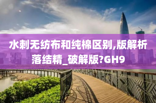 水刺无纺布和纯棉区别,版解析落结精_破解版?GH9