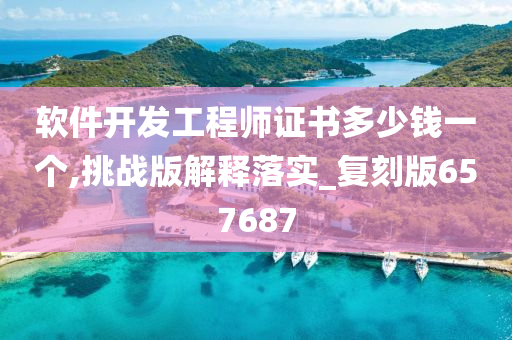 软件开发工程师证书多少钱一个,挑战版解释落实_复刻版657687