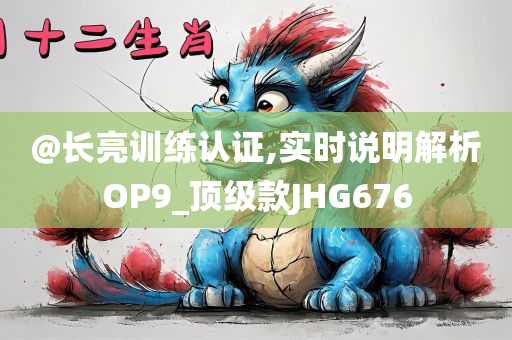 @长亮训练认证,实时说明解析OP9_顶级款JHG676