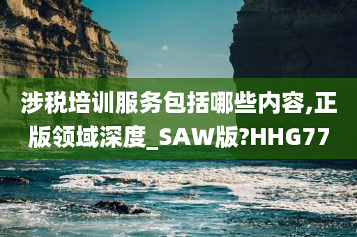 涉税培训服务包括哪些内容,正版领域深度_SAW版?HHG77