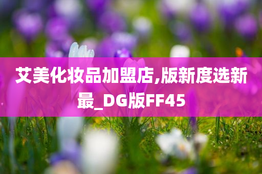 艾美化妆品加盟店,版新度选新最_DG版FF45