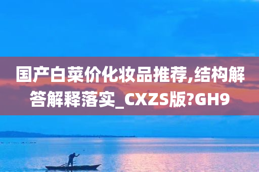 国产白菜价化妆品推荐,结构解答解释落实_CXZS版?GH9