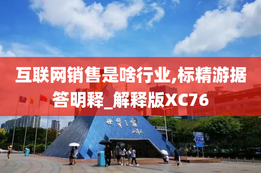 互联网销售是啥行业,标精游据答明释_解释版XC76