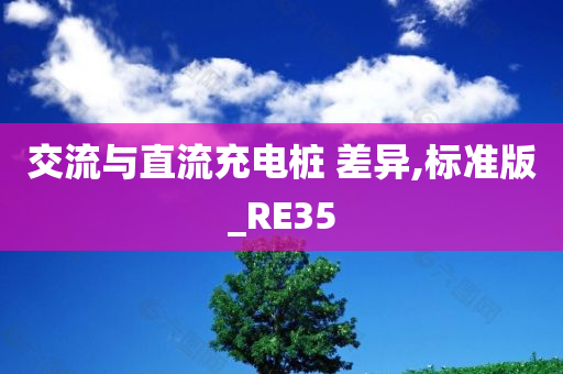 交流与直流充电桩 差异,标准版_RE35