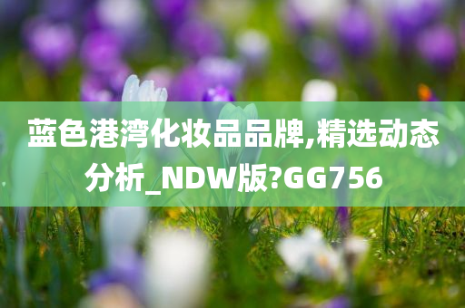 蓝色港湾化妆品品牌,精选动态分析_NDW版?GG756