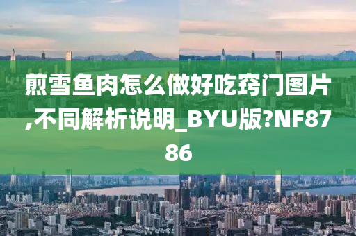 煎雪鱼肉怎么做好吃窍门图片,不同解析说明_BYU版?NF8786