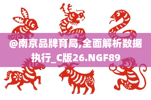 @南京品牌育局,全面解析数据执行_C版26.NGF89