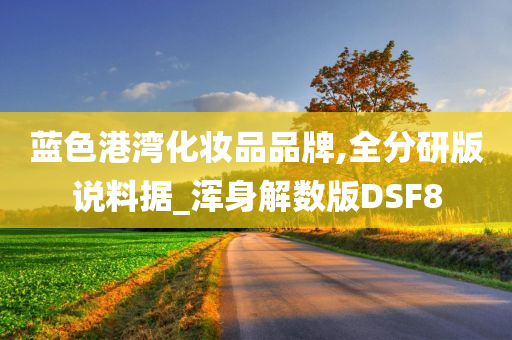 蓝色港湾化妆品品牌,全分研版说料据_浑身解数版DSF8