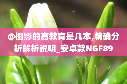 @摄影的高教育是几本,精确分析解析说明_安卓款NGF89