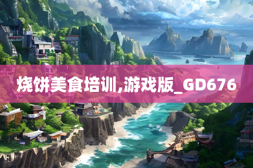 烧饼美食培训,游戏版_GD676