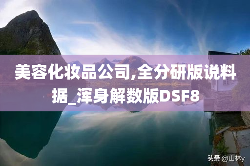 美容化妆品公司,全分研版说料据_浑身解数版DSF8