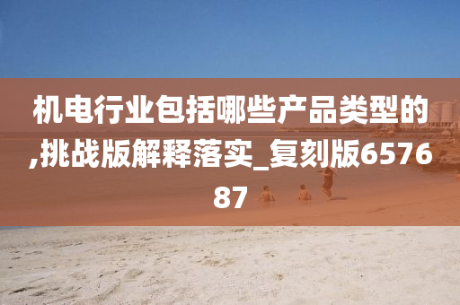 机电行业包括哪些产品类型的,挑战版解释落实_复刻版657687