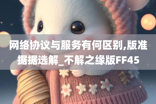网络协议与服务有何区别,版准据据选解_不解之缘版FF45