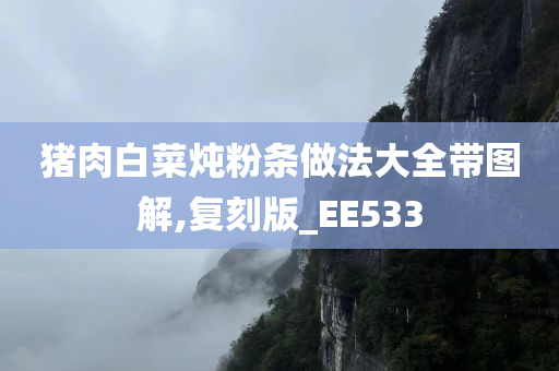 猪肉白菜炖粉条做法大全带图解,复刻版_EE533今晚必出三肖2025_2025新澳门精准免费提供·精确判断