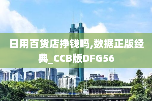日用百货店挣钱吗,数据正版经典_CCB版DFG56