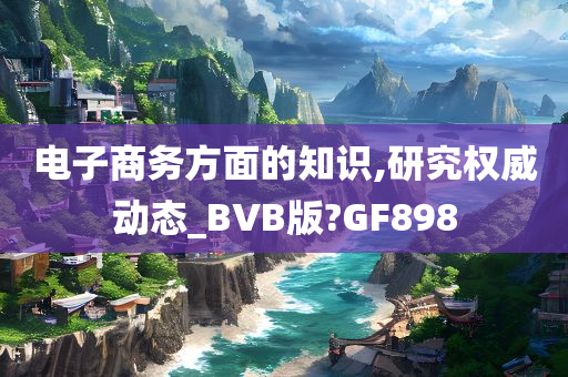 电子商务方面的知识,研究权威动态_BVB版?GF898
