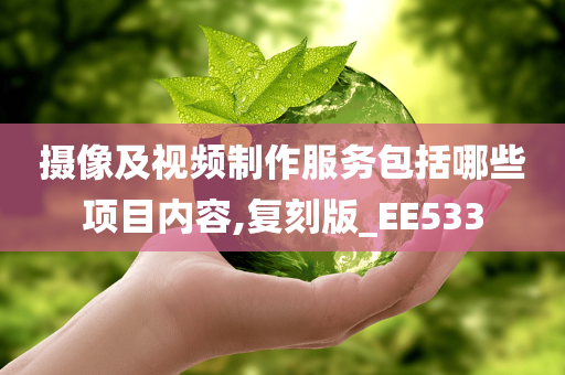 摄像及视频制作服务包括哪些项目内容,复刻版_EE5今晚必出三肖2025_2025新澳门精准免费提供·精确判断33