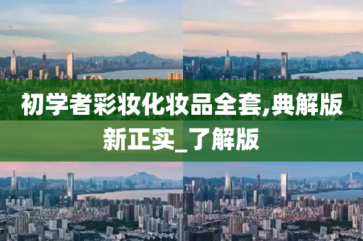 初学者彩妆化妆品全套,典解版新正实_了解版