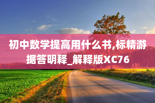 初中数学提高用什么书,标精游据答明释_解释版XC76