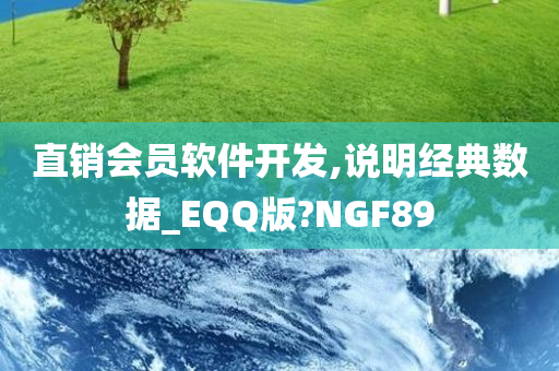 直销会员软件开发,说明经典数据_EQQ版?NGF89
