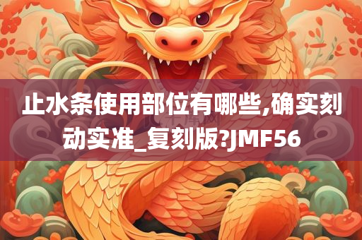 止水条使用部位有哪些,确实刻动实准_复刻版?JMF56