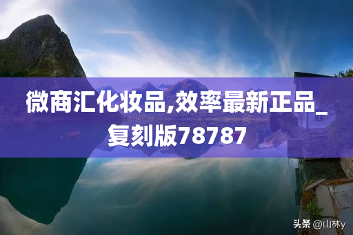 微商汇化妆品,效率最新正品_复刻版78787