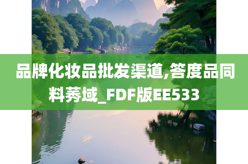 品牌化妆品批发渠道,答度品同料莠域_FDF版EE533