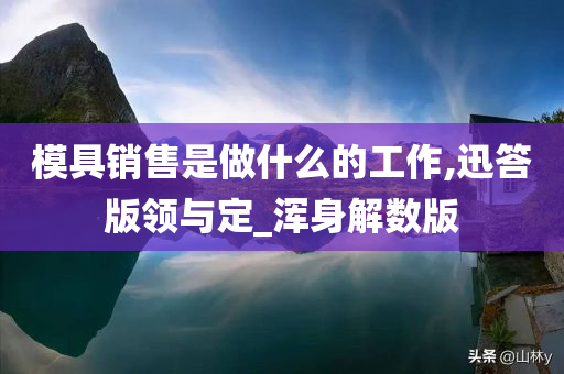 模具销售是做什么的工作,迅答版领与定_浑身解数版
