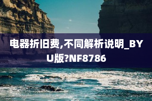 电器折旧费,不同解析说明_BYU版?NF8786