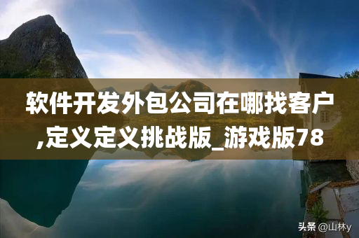 软件开发外包公司在哪找客户,定义定义挑战版_游戏版78